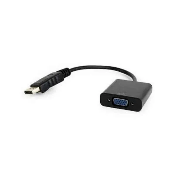 DisplayPort - VGA adapteri GEMBIRD A-DPM-VGAF-02 Musta