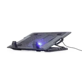 Nešiojamojo kompiuterio aušinimo bazė GEMBIRD NBS-1F17T-01 17"