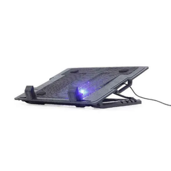Nešiojamojo kompiuterio aušinimo bazė GEMBIRD NBS-1F17T-01 17"
