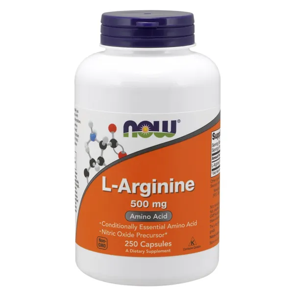 L-Arginine, 500mg - 250 caps