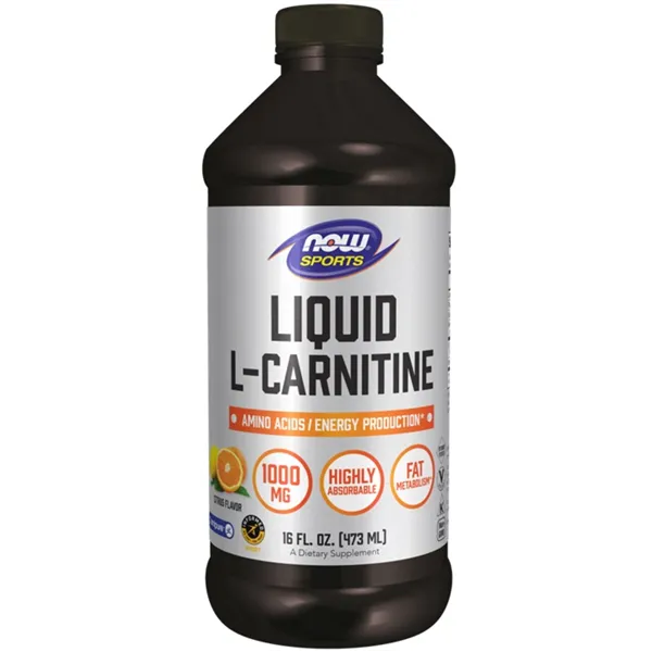 Skystas L-karnitinas, 1000 mg citrusinių vaisių – 473 ml.