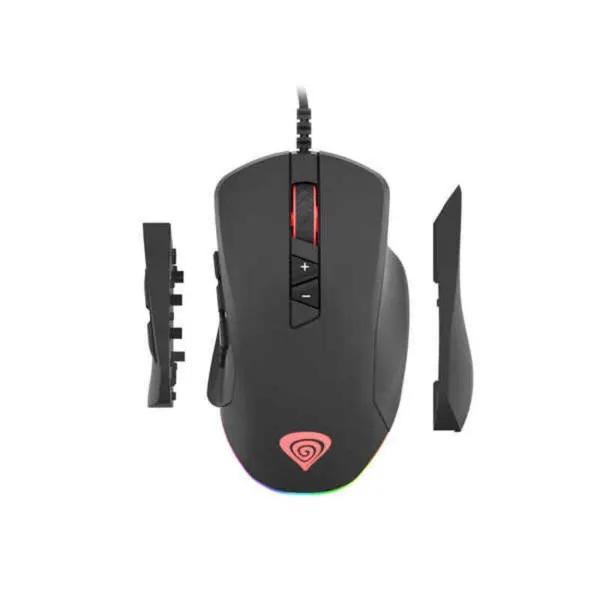 Spēļu Pele Genesis Xenon 770 Melns 10200 DPI (1 gb.)