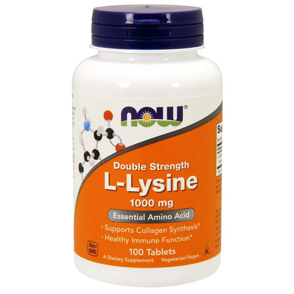 L-Lysine, 1000mg - 100 tabs