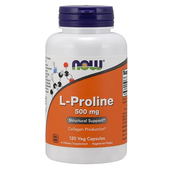 L-Proline, 500mg - 120 vcaps