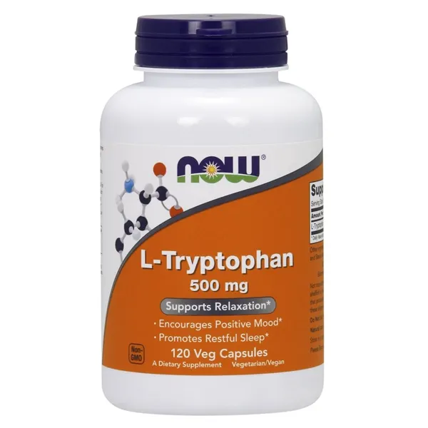 L-Tryptophan, 500mg - 120 vcaps