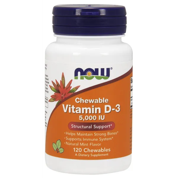 Vitamin D-3, 5000 IU (Chewable) - 120 chewables