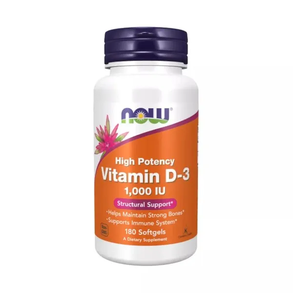 D-3-vitamiini, 1000 IU - 180 pehmogeeliä | Osta verkosta — Megaluks