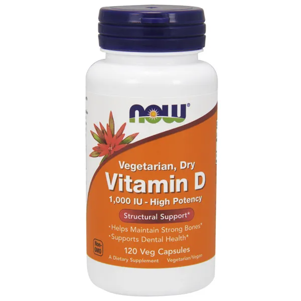 Vitamin D, 1000 IU Vegetarian - Dry - 120 vcaps