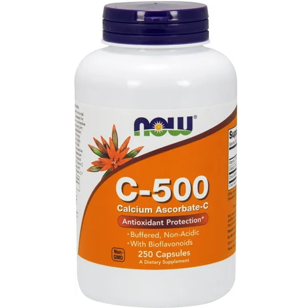 Vitamin C-500 Calcium Ascorbate-C - 250 caps