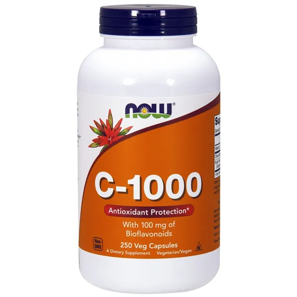 Vitamin C-1000 with 100mg Bioflavonoids - 250 vcaps