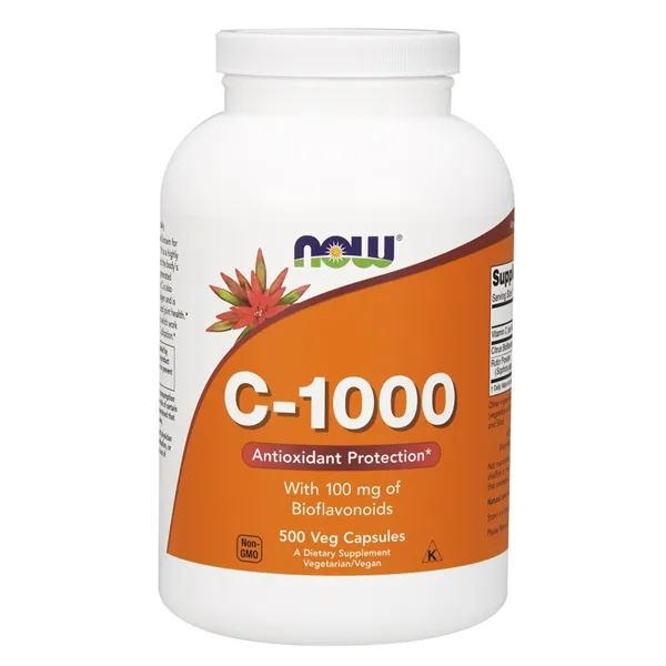 Vitamin C-1000 with 100mg Bioflavonoids - 500 vcaps