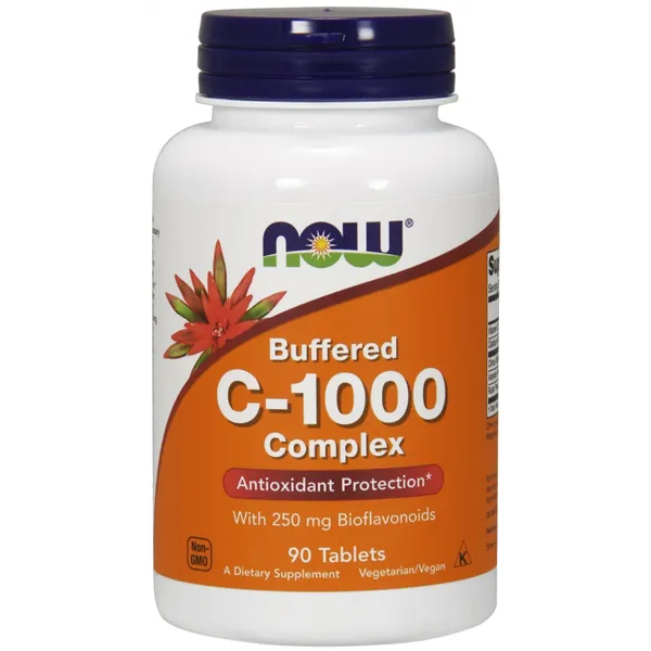 Vitamin C-1000 Complex - Buffered with 250mg Bioflavonoids - 90 tabs