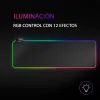 Gaming Mat with LED Illumination Mars Gaming MMPRGB2 Black
