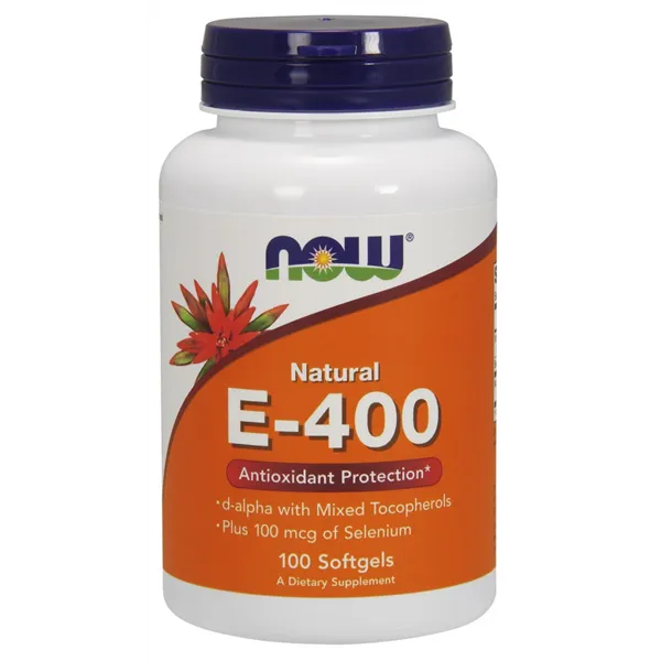 Vitamin E-400 IU with Selenium - 100 softgels