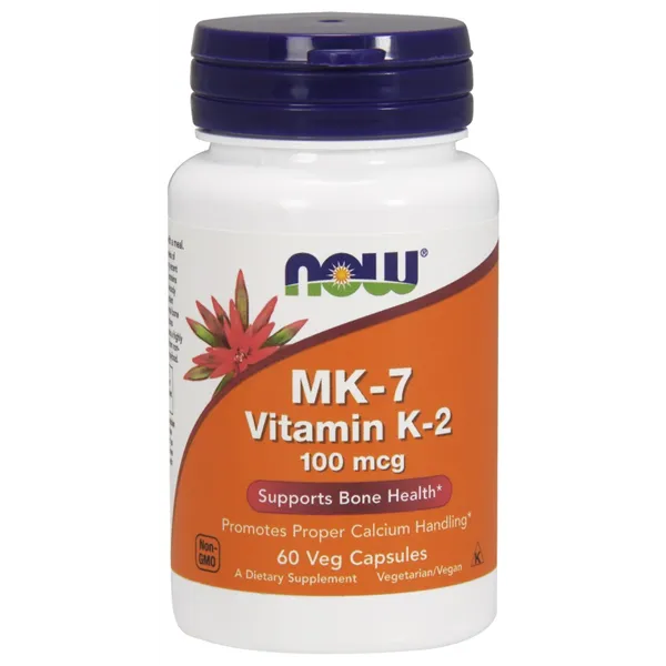 MK-7 Vitamin K-2, 100mcg - 60 vcaps