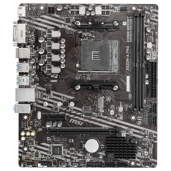 Pagrindinė plokštė MSI A520M-A PRO mATX AM4     AMD AM4  