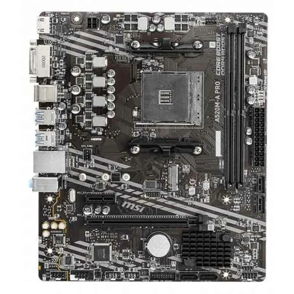 Pagrindinė plokštė MSI A520M-A PRO mATX AM4     AMD AM4  