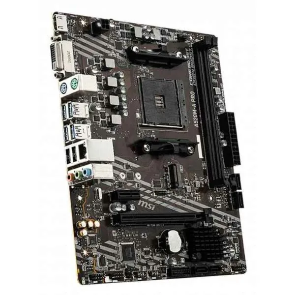 Pagrindinė plokštė MSI A520M-A PRO mATX AM4     AMD AM4  
