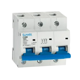 MINIATURE CIRCUIT BREAKER C100M 3P 80A CURVE С