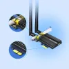 Wi-Fi tinklo plokštė TP-Link Archer TX50E Bluetooth 5.0 2400 Mbps