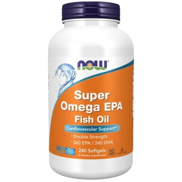 Super Omega EPA Molecularly Distilled - 240 softgels