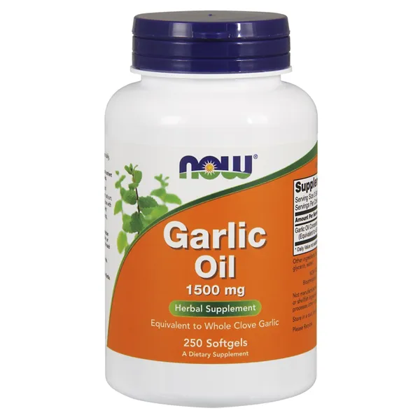 Garlic Oil, 1500mg - 250 softgels