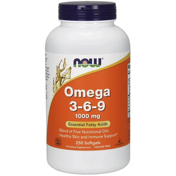 Омега 3-6-9, 1000 мг - 250 мягких капсул
