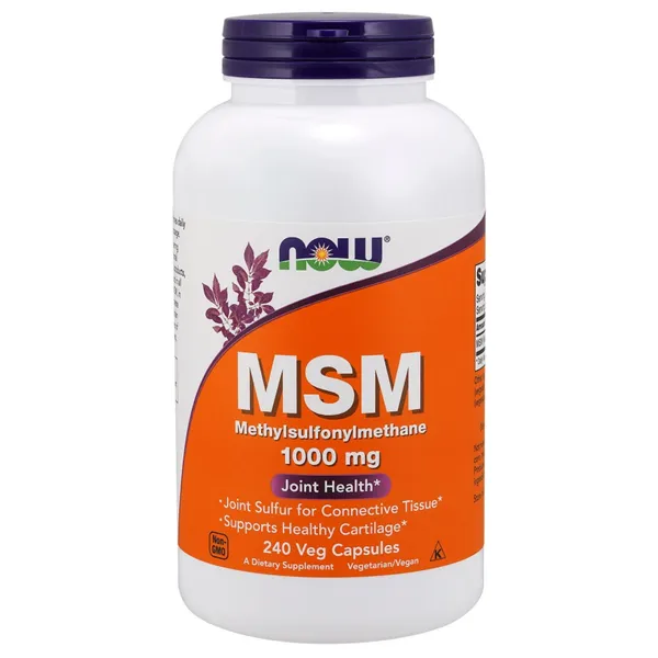 MSM metilsulfonilmetāns, 1000 mg - 240 v-kapsulas