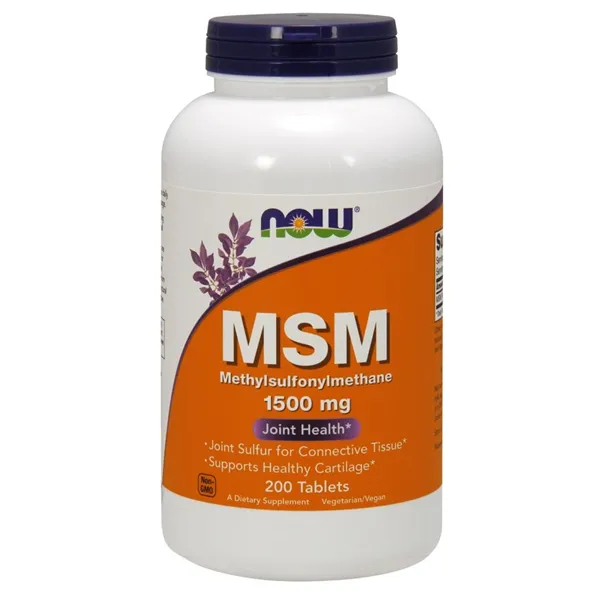 MSM Methylsulphonylmethane, 1500mg - 200 tabs