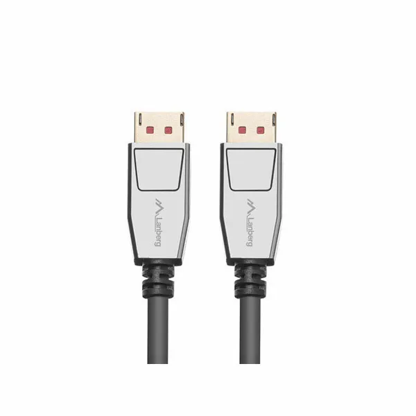 DisplayPort Kaabel Lanberg CA-DPDP-20CU-0018-BK Must/Hall 1,8 m
