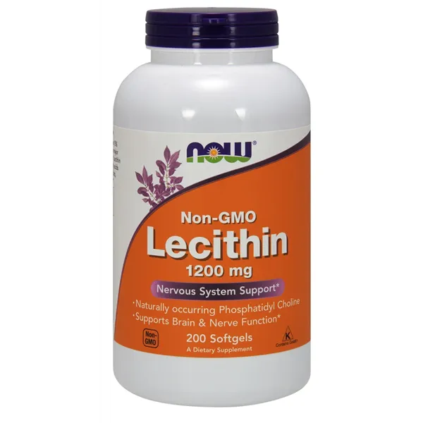 Lecithin, 1200mg Non-GMO - 200 softgels