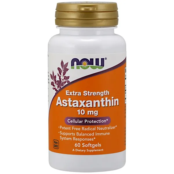 Astaxanthin Extra Strength, 10mg - 60 softgels