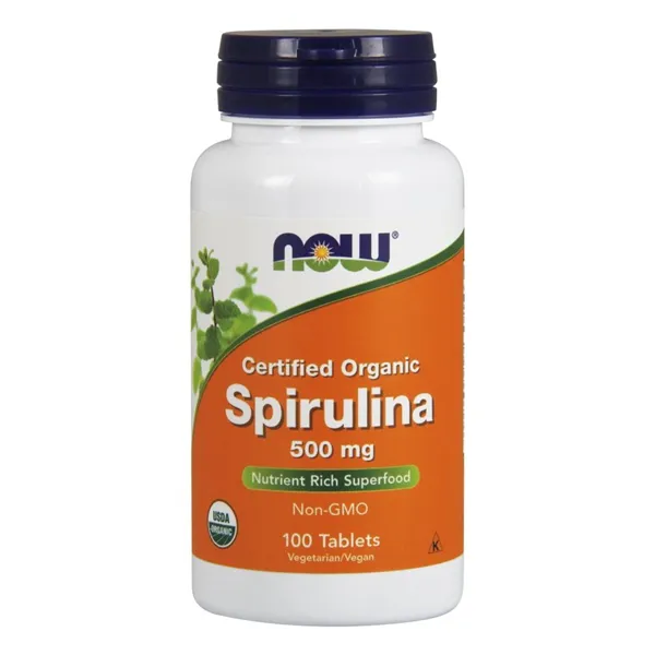 Spirulina, 500mg - 100 tabs