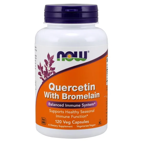 Quercetin with Bromelain - 120 vcaps