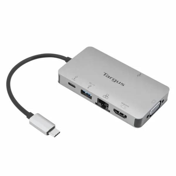 USB Centrmezgls Targus DOCK419EUZ Pelēks 3600 W