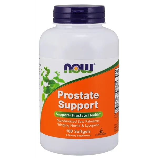 Eturauhasen tuki - 180 pehmeää kapselia