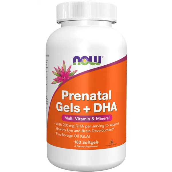 Prenatal Gels + DHA - 180 softgels