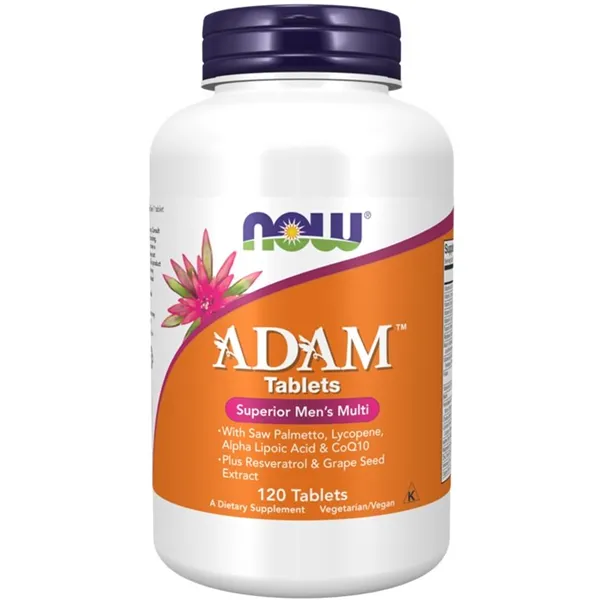 ADAM multivitamīni vīriešiem - 120 tabletes | Pirkt tiešsaistē — Megaluks