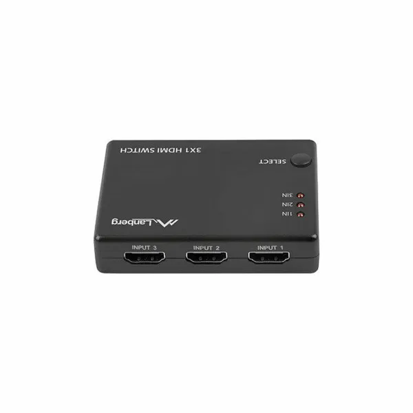 HDMI komutatorius Lanberg SWV-HDMI-0003 Juoda