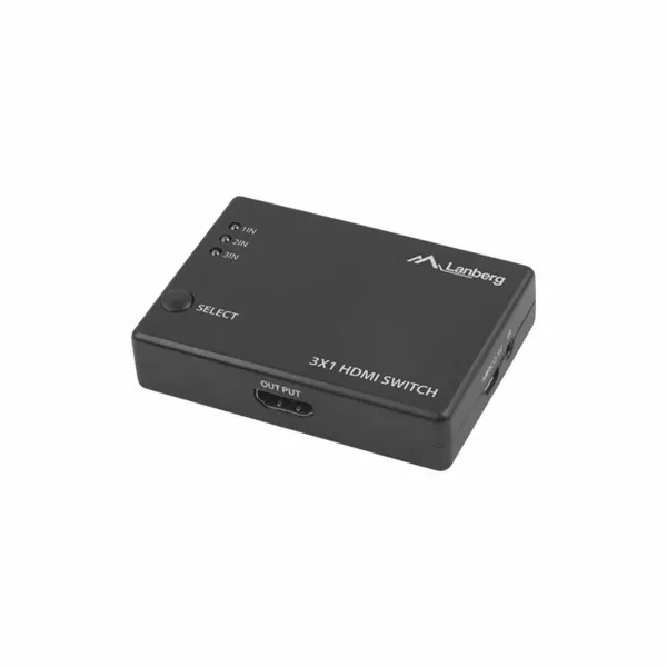 HDMI komutatorius Lanberg SWV-HDMI-0003 Juoda
