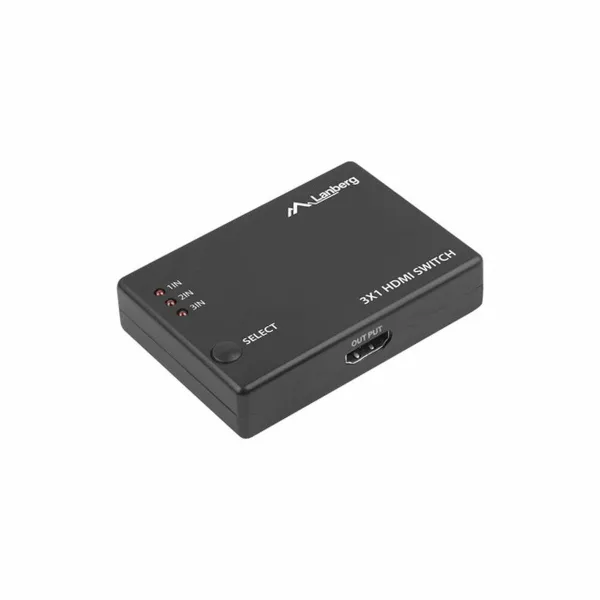 HDMI komutatorius Lanberg SWV-HDMI-0003 Juoda
