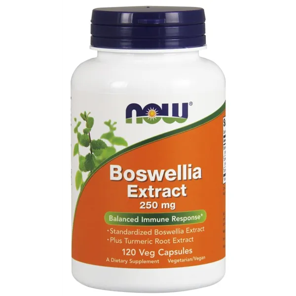 Boswellia Extract Plus Turmeric Root Extract, 250mg - 120 vcaps