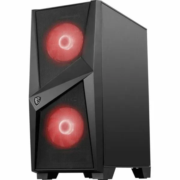 ATX pusiau bokšto tipo korpusas MSI MAG FORGE 100M Juoda Purpurinis