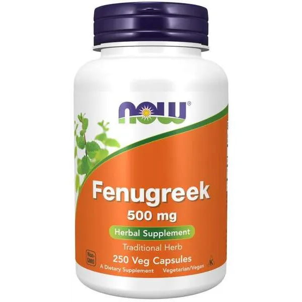 Fenugreek, 500mg - 250 vcaps