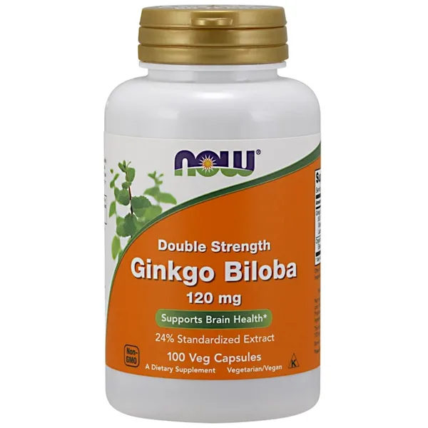 Ginkgo Biloba Double Strength, 120mg - 100 vcaps