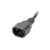 Strāvas virtene - 7 ligzdas ar Slēdzi Lanberg PDU-07F-0200-IEC-BK 2500 W 220-250 V 10 A