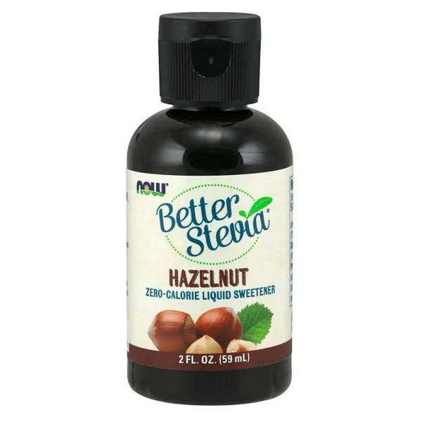 Better Stevia Liquid, Hazelnut - 59 ml.
