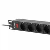 Elektros prailgintuvas su jungikliu, 9 lizdai Lanberg PDU-09F-0300-BK 220-250 V 16 A 4000 W