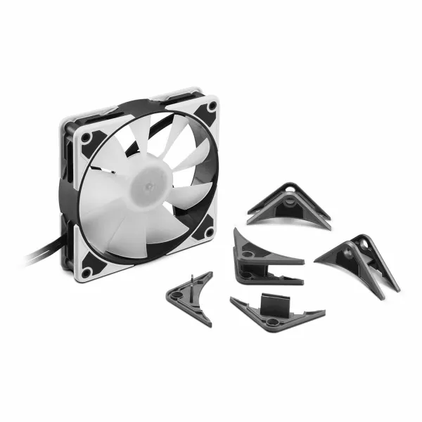 Kvadratinis ventiliatorius Sharkoon Silent Storm 140 PWM LED RGB 140 mm