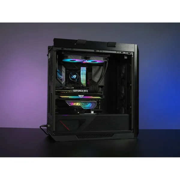 Charging base Asus ROG Herculx Graphics Card Holder Black Grey 50 W